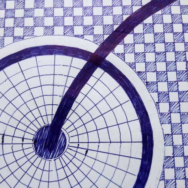 Getting in Abstract Drawing Maria Matienko - Subjektiv.art