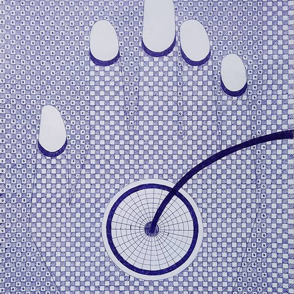 Getting in Abstract Drawing Maria Matienko - Subjektiv.art