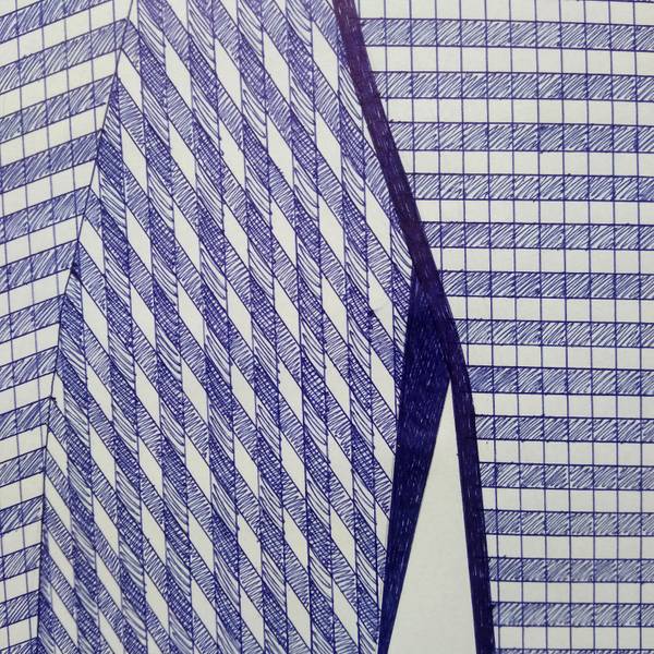 A window of opportunity Abstract Drawing Maria Matienko - Subjektiv.art
