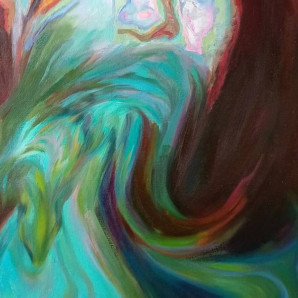 Wave Modern Painting Svitlana Ahranovska - Subjektiv.art