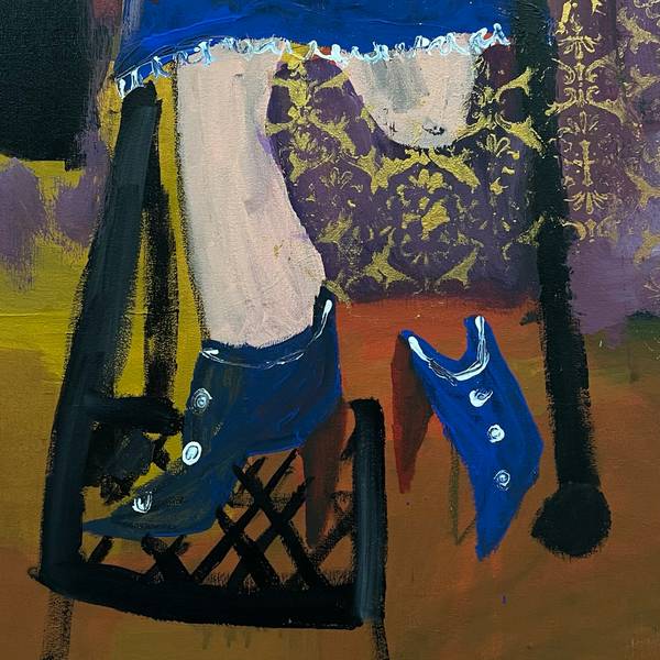 Untitled Naive Painting Kateryna Kopeikina - Subjektiv.art