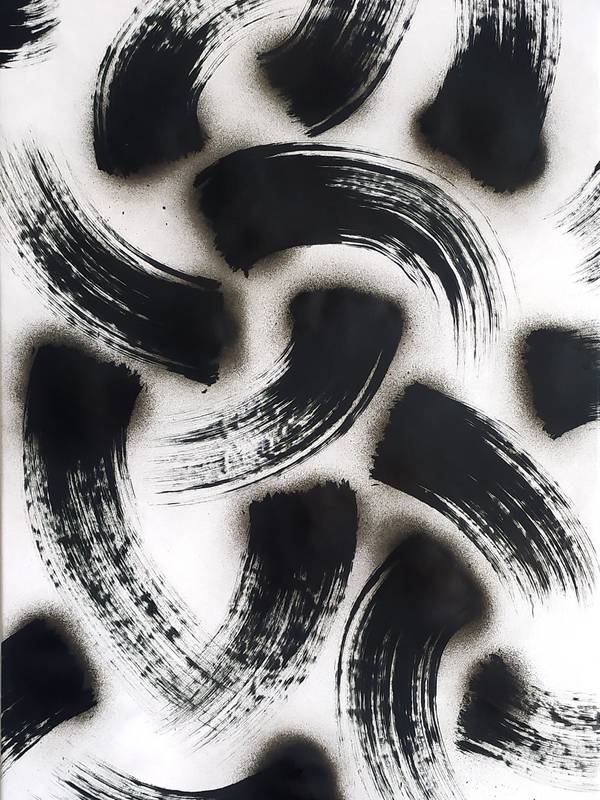 Imaginary fast black dots  - Subjektiv.art