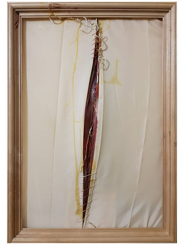 Stigmata #1 Abstract Painting Alyona Tokovenko - Subjektiv.art