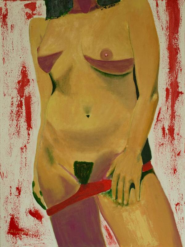 Confident Modern Painting Daria Butriashkina - Subjektiv.art
