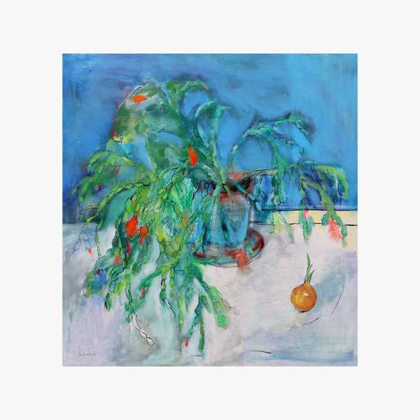 Schlumbergera Impressionistic Painting Artem Andreichuk - Subjektiv.art
