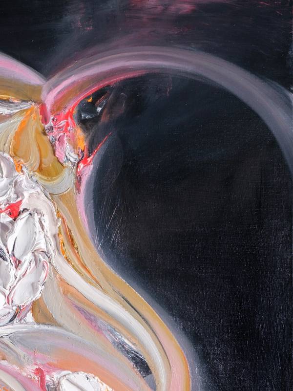 SENSITIVITY Expressive and gestural Painting Anna Kostritskaya - Subjektiv.art