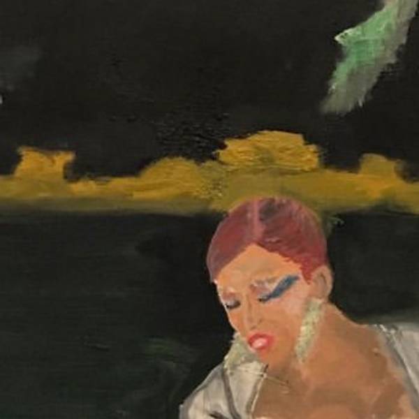 Girl in the woods, 2020 Expressive and gestural Painting Miguel Angelo Marques - Subjektiv.art