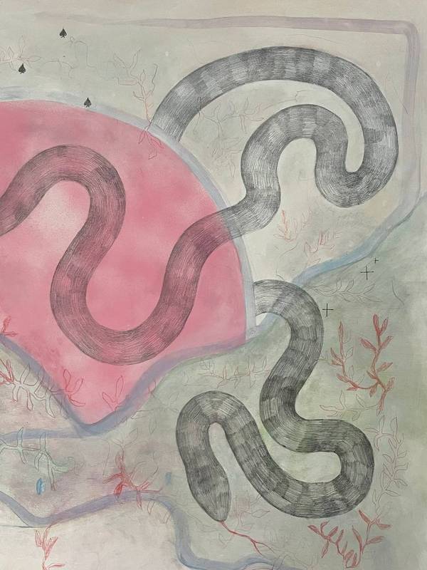 watch out  Fine Art Painting Dora Lybak - Subjektiv.art