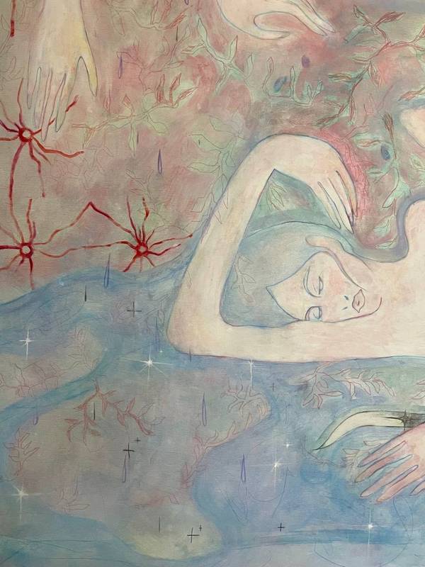 watch out  Fine Art Painting Dora Lybak - Subjektiv.art