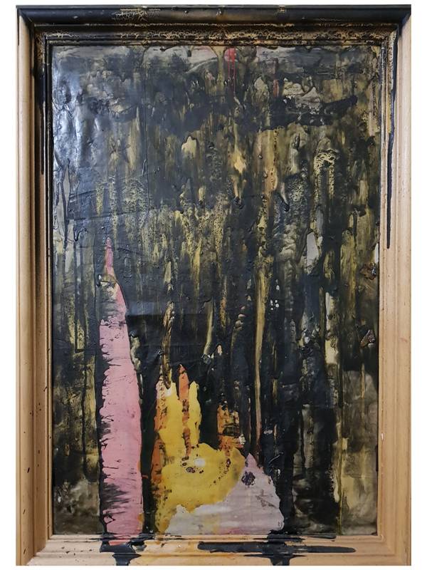 Stigmata #2 Abstract Mixed media Alyona Tokovenko - Subjektiv.art