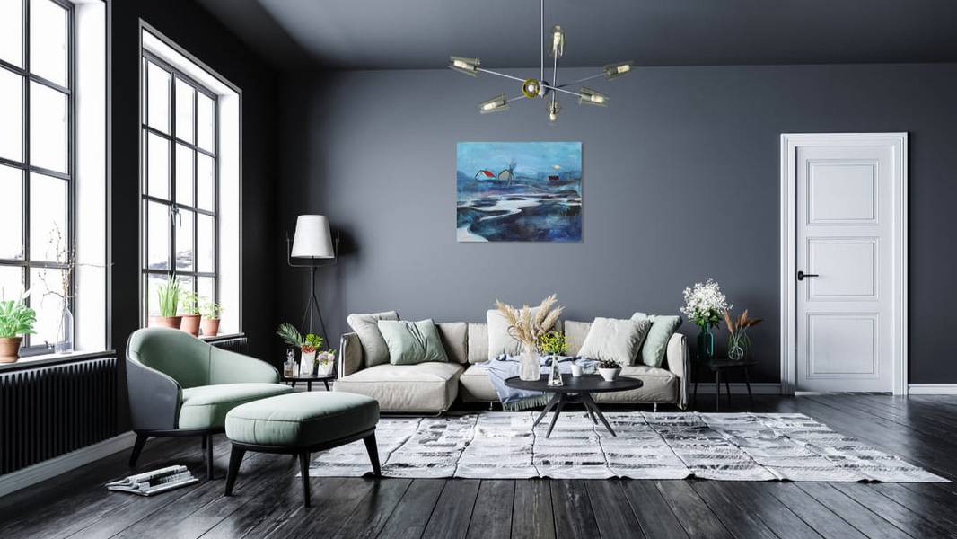 Thaw Impressionistic Painting Artem Andreichuk - Subjektiv.art