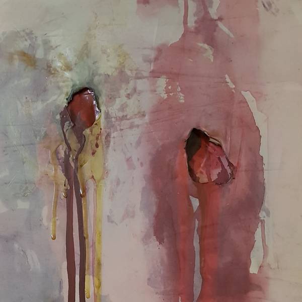 Stigmata #3 Abstract Mixed media Alyona Tokovenko - Subjektiv.art