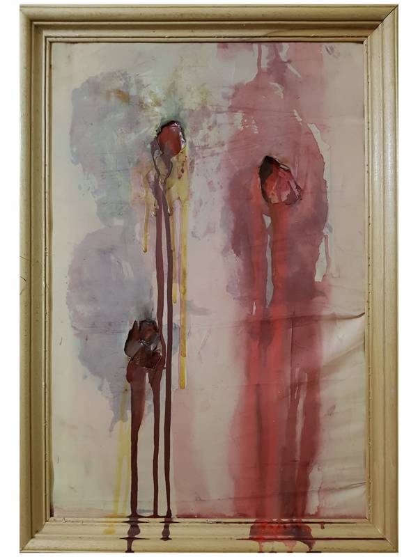 Stigmata #3 Abstract Mixed media Alyona Tokovenko - Subjektiv.art