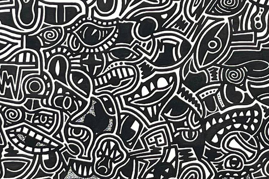 METAMORPHOSE #17 Abstract Painting Rio GilmerGoncalves - Subjektiv.art