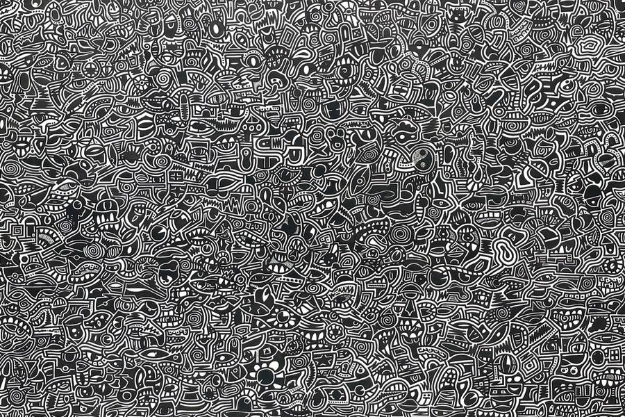 METAMORPHOSE #17 Abstract Painting Rio GilmerGoncalves - Subjektiv.art