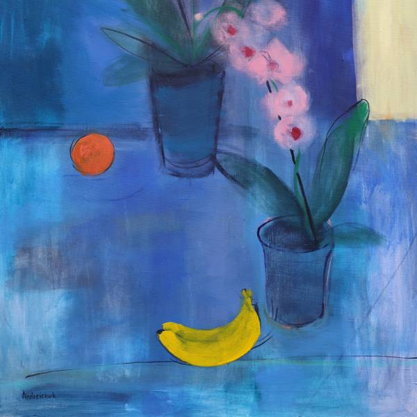 Orchids Impressionistic Painting Artem Andreichuk - Subjektiv.art