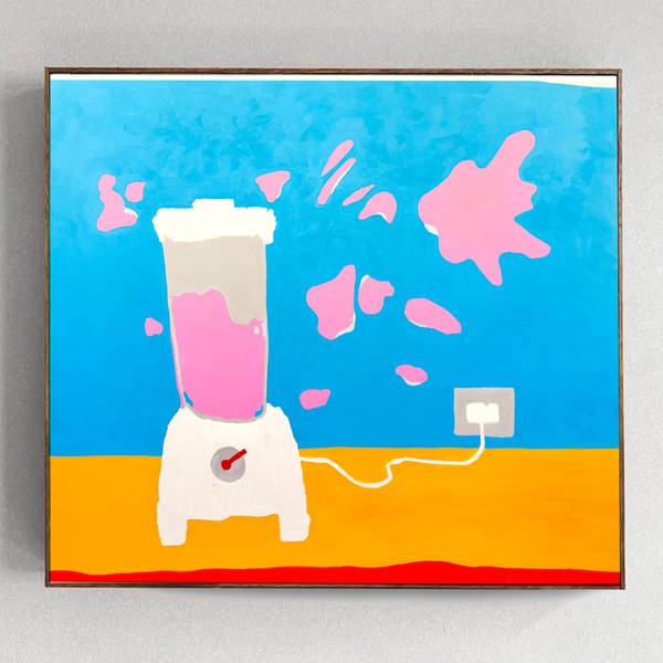 BLENDER, 2021 Modern Painting Anna Voda - Subjektiv.art