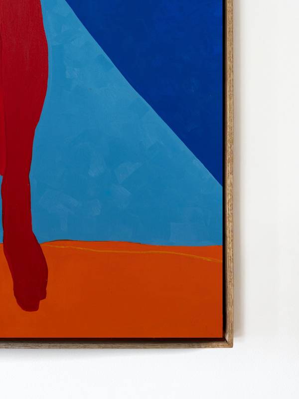 GIRL IN THE CORNER, 2022 Modern Painting Anna Voda - Subjektiv.art