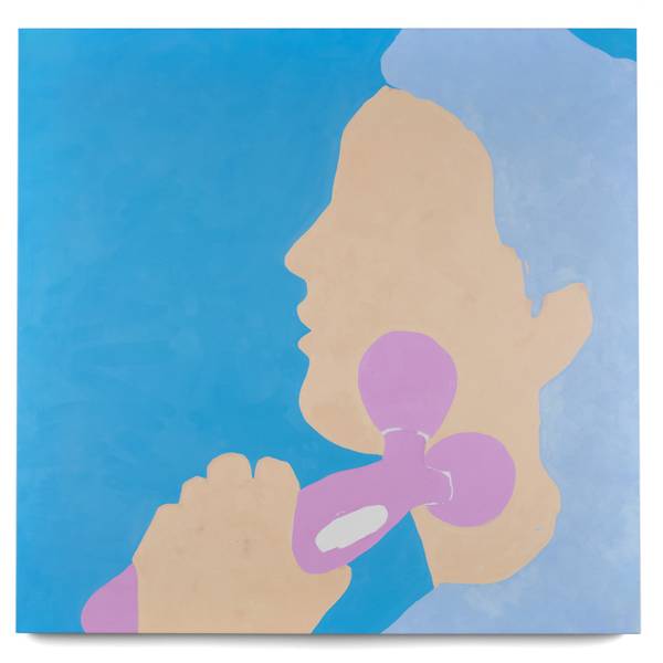 MASSAGER, 2021 Modern Painting Anna Voda - Subjektiv.art