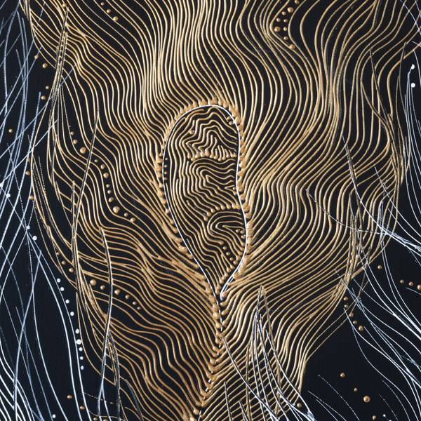 "Higher Essence" Abstract Painting Natalia Revoniuk - Subjektiv.art