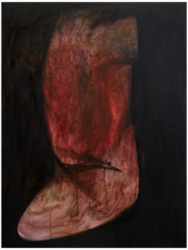 The mold for St.Sebastian Abstract Painting Alyona Tokovenko - Subjektiv.art