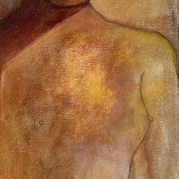 Basking in the sunlight  Impressionistic Painting Liliya Nebera - Subjektiv.art