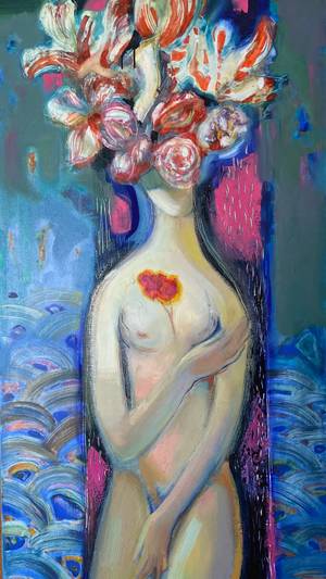 Flower in the rain - Subjektiv.art