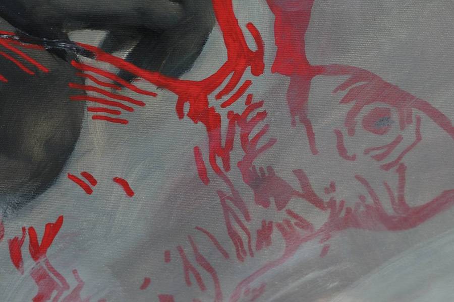 Time Fine Art Painting Anna Veriki - Subjektiv.art