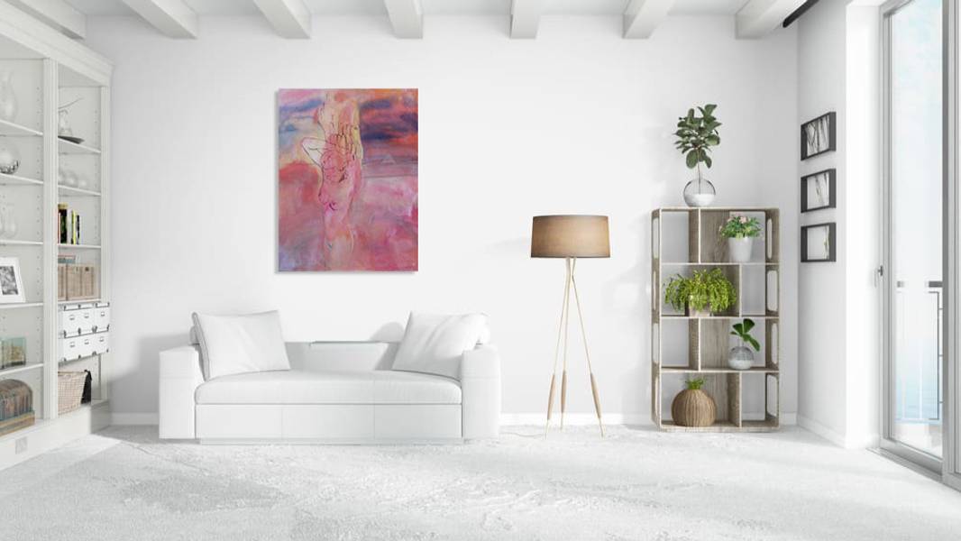 Girl Fine Art Painting Artem Andreichuk - Subjektiv.art