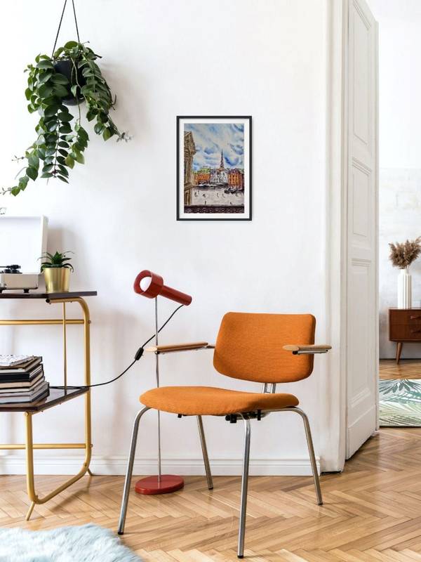 From the past to the present Expressive and gestural Painting Olena Yemelianova - Subjektiv.art