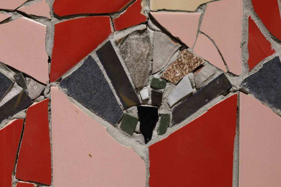 Black & Pink Abstract Mixed media Andrii Dudchenko - Subjektiv.art