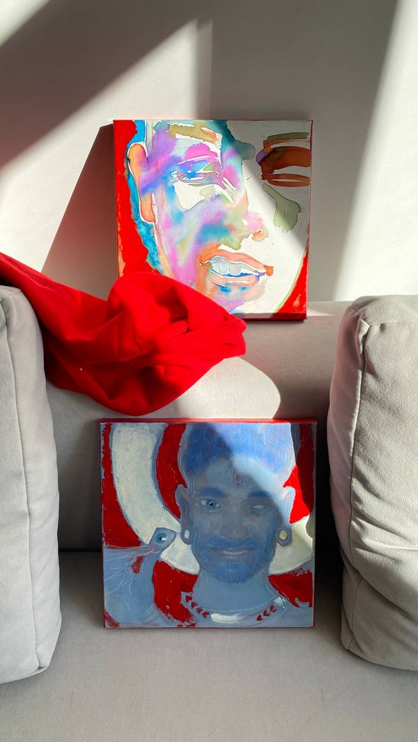 Heat Fine Art Painting Myroslava Perevalska - Subjektiv.art