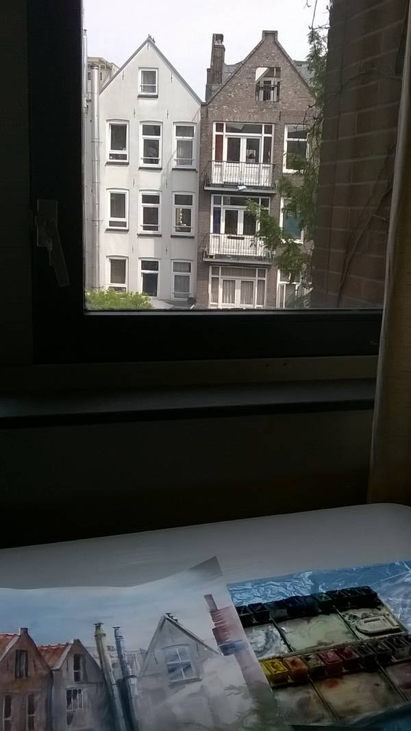 Amsterdam #2 Fine Art Painting Vsevolod SHARKO - Subjektiv.art