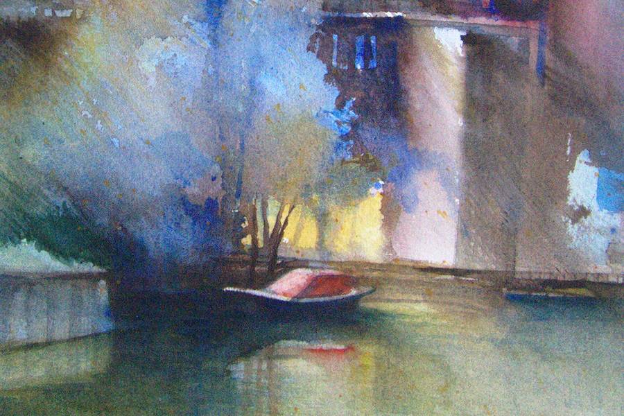 Amsterdam #2 Fine Art Painting Vsevolod SHARKO - Subjektiv.art