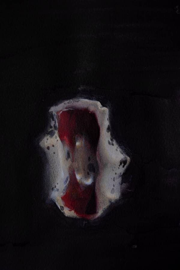 21/20 - Original Watercolour Surrealistic painting  - Subjektiv.art