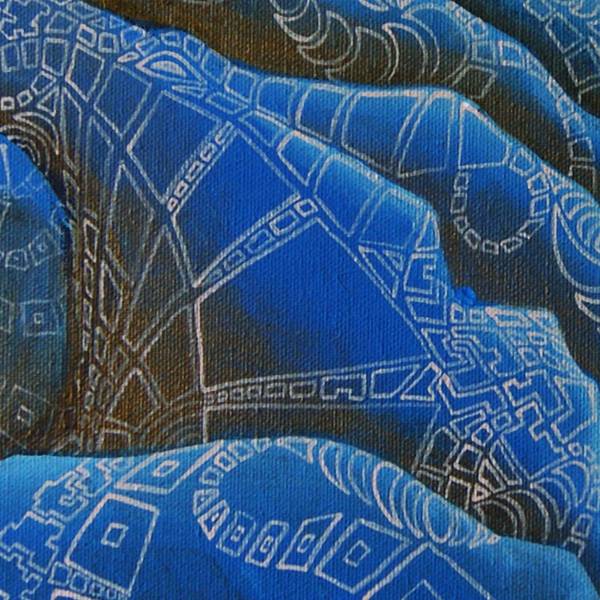 Сині гори Modern Painting Vyacheslav Kazanevsky - Subjektiv.art