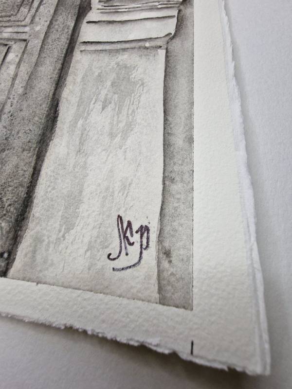 Hug yourself Expressive and gestural Painting Olena  Yemelianova - Subjektiv.art