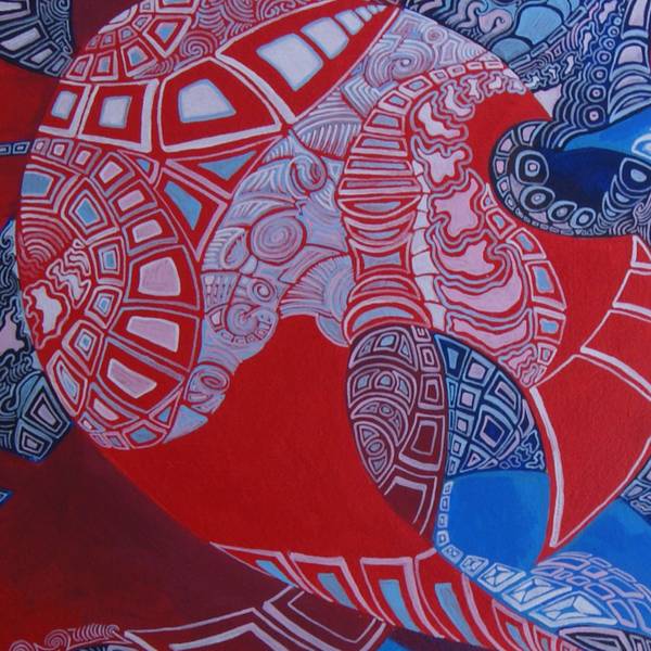 Covid-19 Modern Painting Vyacheslav Kazanevsky - Subjektiv.art