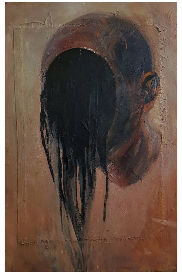 Inverted order #5 (polyptich x6) Abstract Painting Alyona Tokovenko - Subjektiv.art