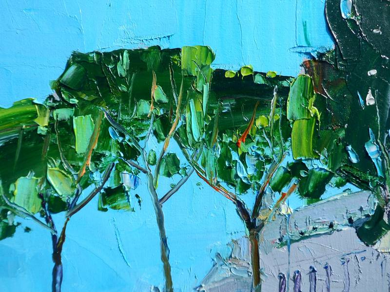 Il Vittoriano Expressive and gestural Painting Yehor Dulin - Subjektiv.art