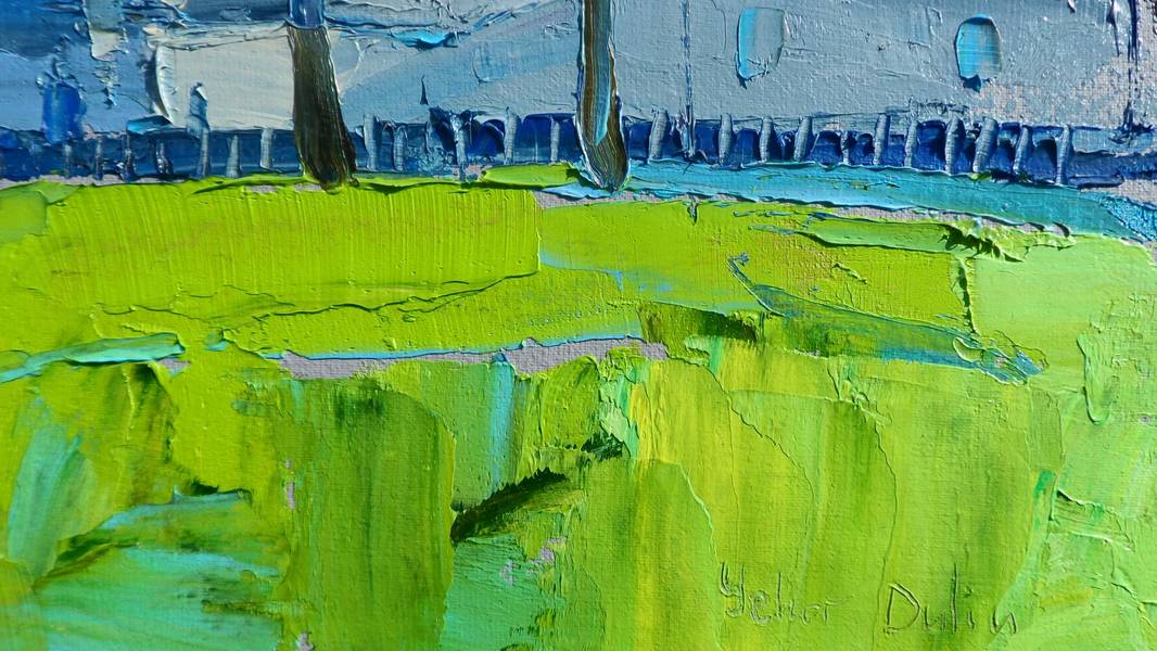 Il Vittoriano Expressive and gestural Painting Yehor Dulin - Subjektiv.art