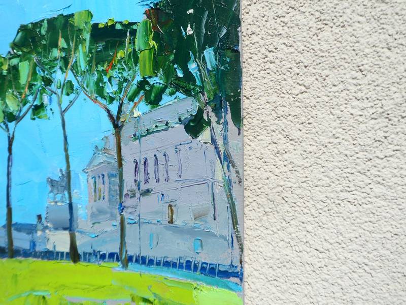 Il Vittoriano Expressive and gestural Painting Yehor Dulin - Subjektiv.art