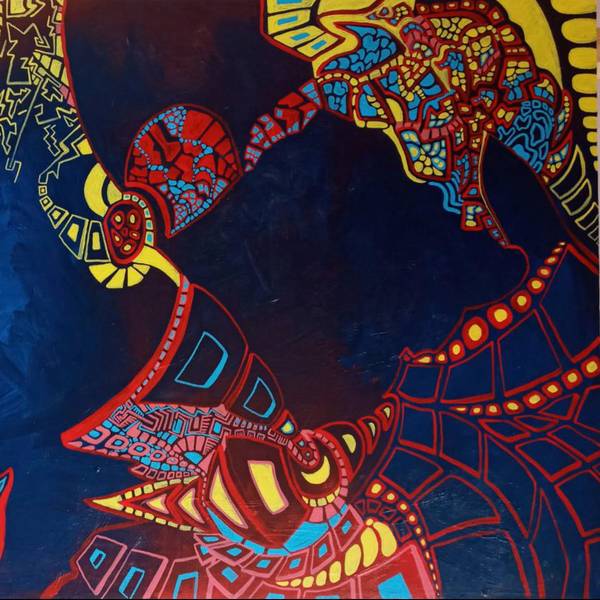 Нічна прогулянка Modern Painting Vyacheslav Kazanevsky - Subjektiv.art