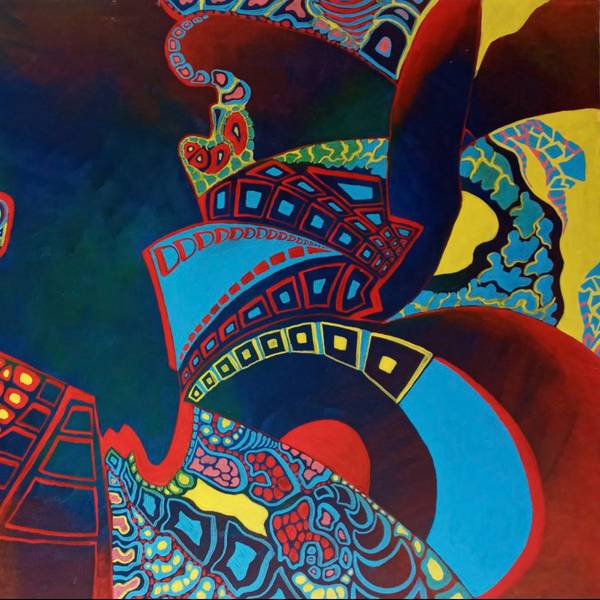 Нічна прогулянка Modern Painting Vyacheslav Kazanevsky - Subjektiv.art