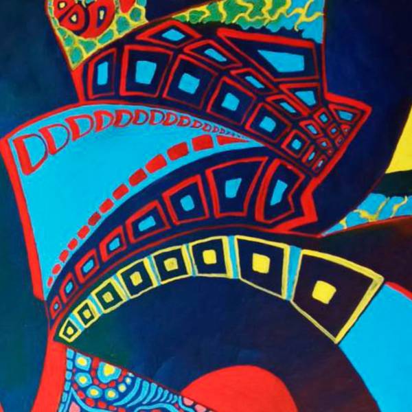 Нічна прогулянка Modern Painting Vyacheslav Kazanevsky - Subjektiv.art