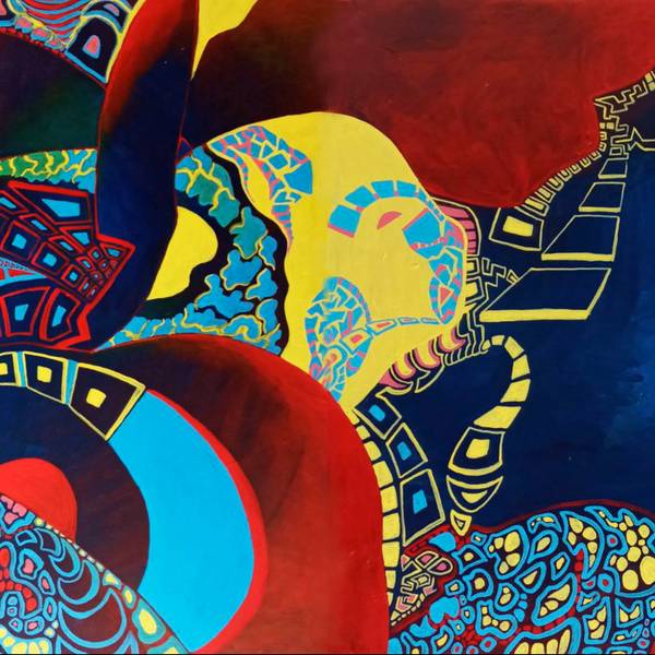 Нічна прогулянка Modern Painting Vyacheslav Kazanevsky - Subjektiv.art