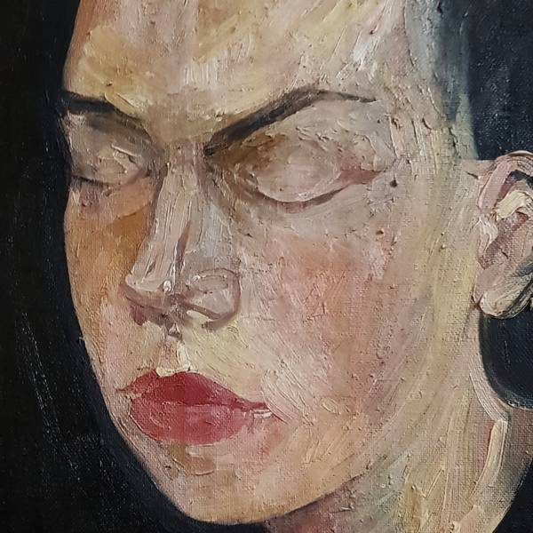 Inverted order #4 (poliptych x6) Abstract Painting Alyona Tokovenko - Subjektiv.art