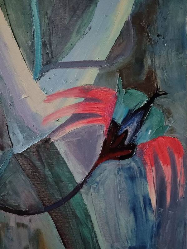 The Goddess Surrealistic Painting Anastasiia Maistrenko - Subjektiv.art