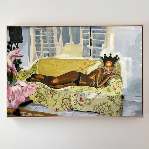Queen Naive Painting Misha  Piskur  - Subjektiv.art