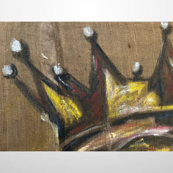 Harena ihany koa ny zanaka Expressive and gestural Mixed media Tahina Rakotoarivony - Subjektiv.art